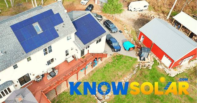 Solar installation in Putnam, CT
