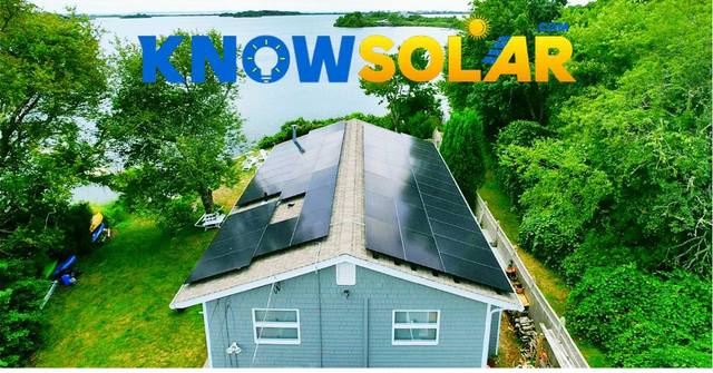 Solar installation in South Kingstown, RI