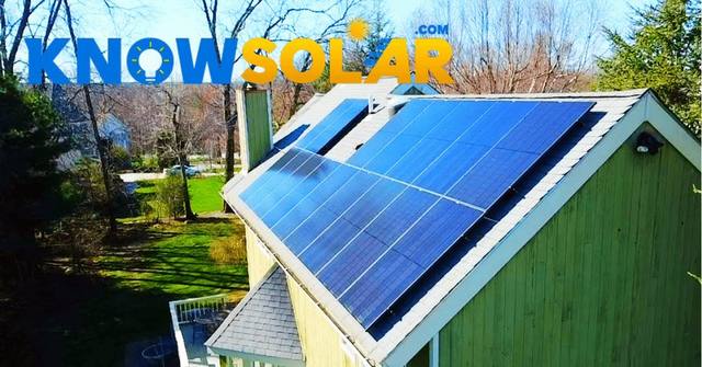 Solar installation in Cranston, RI