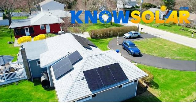 Solar installation in Narragansett, RI
