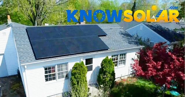 Solar installation in East Providence, RI