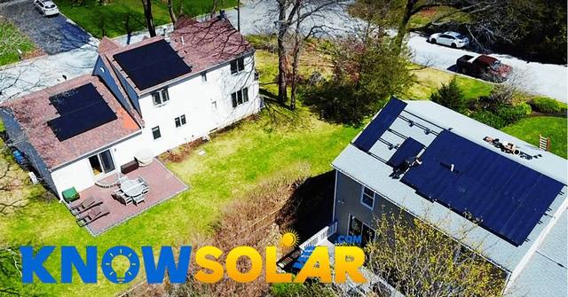 Solar installation in Cranston, RI