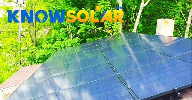 Solar installation in Coventry, RI