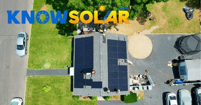 Solar installation in Warwick, RI